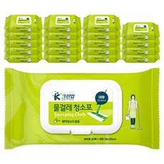 K Cleanup 濕拖布清潔巾 30抽, 20個