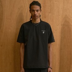 빈트릴 남녀공용 우븐 테크 티셔츠 BA252WT002