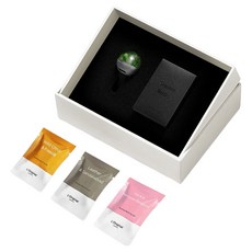 L'Original London 能量晶石車用香氛禮盒 靈香翠玉, 野柑橘與小蒼蘭 + 皮革與檀香木 + 摩洛哥佛手柑與橙花, 1套