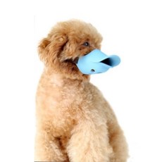 Aduck H-Tech 寵物狗鴨嘴套 XL, 藍色, 1個