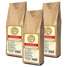 Casa 卡薩 黃金曼特寧咖啡豆, 全豆咖啡(未研磨), 454g, 3包