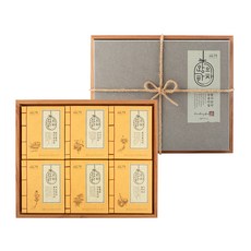 SSANGGYE 宮廷茶+購物袋禮盒組, 6種 + 提袋, 1套