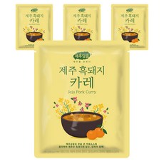 오뚜기 제주담음 제주 흑돼지 카레, 250g, 4개