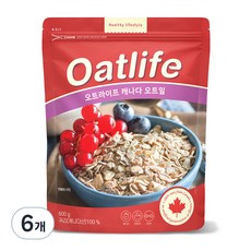 Oatlife 加拿大燕麥片, 600g, 6個