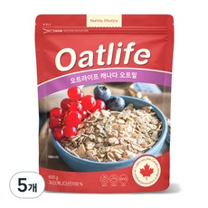 Oatlife 加拿大燕麥片, 600g, 5個