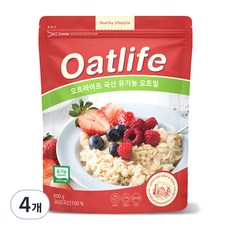 Dubosikpum Oatlife 韓國產有機燕麥片, 600g, 4個