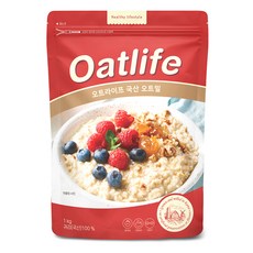 Dubosikpum Oatlife 韓國產燕麥片, 1kg, 1個