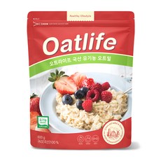 Dubosikpum Oatlife 韓國產有機燕麥片, 600g, 1個