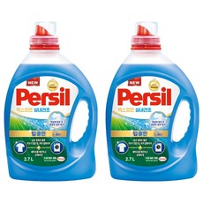 퍼실 엑스퍼트 실내건조 겸용 액상세제 본품, 2.7L, 2개