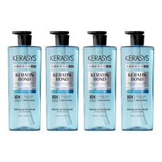 KERASYS 高級角蛋白絲滑保濕洗髮精, 4瓶, 750ml