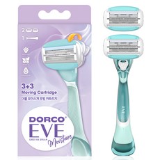 DORCO 多可樂客 EVE保濕淨毛刀, 1個, 1個