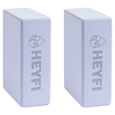 헤이피 요가블럭 2p, 클라우드, 2개