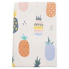 竹纖維三層嬰兒防水隔尿墊 棉+竹纖維 彩色印花, 90 x 60cm, 彩色旺來, 1個