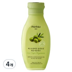 monksu 特級初榨橄欖油低糖美乃滋, 260g, 4個