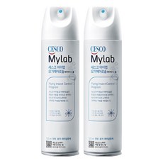 세스코 마이랩 모기 에어로솔 워터베이스 무향, 2개, 500ml 2개, 500ml