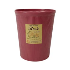 Polywise 翰庭 中玫瑰紙林 垃圾桶 3個, 紅色