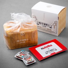 미각제빵소 생식빵 500g + 누텔라 15g x 3p, 1세트