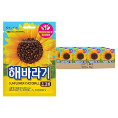 LOTTE 樂天 葵花子可可, 80g, 20包
