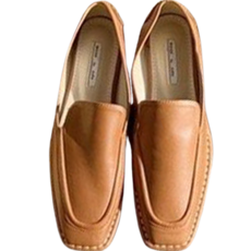 여성용 캐주얼 스퀘어 사이드오픈 쿠션 로퍼 SHE4442