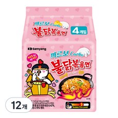불닭볶음면 까르보, 12개