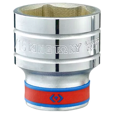 KING TONY 金統立 1/2'DR 英制六角標準套筒 KT433514SR, 1個