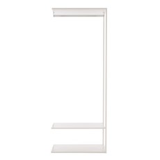 리바트 아일 드레스룸 800 연결형 긴옷장 방문설치, 화이트
