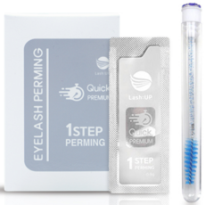 Lash UP Quick Premium角蛋白睫毛燙第1劑 10入+睫毛刷, 8克, 1個