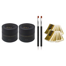 아이빛 빌더 클리어젤 30g + 브러쉬 + 폼지 50p 세트, 1세트