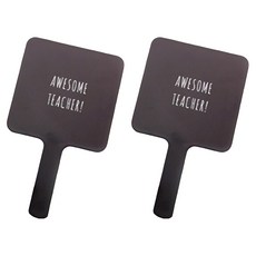 粉色糖果迷你手鏡, 黑老師真棒, 2個