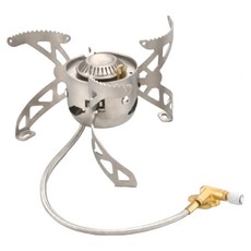 WEN LIANG 文樑 旋風爐 NO.9712 登山爐, 銀色, 1個