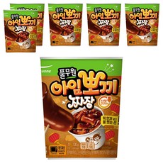 풀무원 아임뽀끼 짜장 떡볶이, 100g, 6개