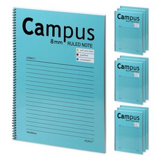 POPO FANCY 校園筆記本 3, 薄荷綠, 10個