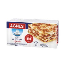 AGNESI 義大利千層麵, 500g, 1盒