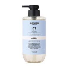 W.DRESSROOM 97 April Cotton 香氛沐浴乳 保持皮膚滋潤 適合所有膚質, 500ml, 1瓶