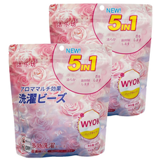 格麗淨 5合1濃縮型洗衣球洗衣膠囊, 60顆, 2袋