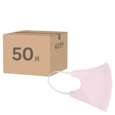 MITENXIN 天心生醫 3D成人立體醫療口罩 未滅菌, 50片, 1盒, 玫粉色