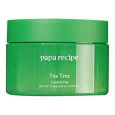 papa recipe 茶樹舒緩爽膚棉, 130ml, 70片, 1罐