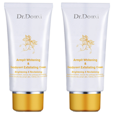 Dr.Douxi 朵璽 腋下淨白去角質霜 溫和去除老廢角質 改善暗沉 提亮膚色, 80ml, 2條