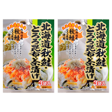 HOKKAI YAMATO 茶漬 北海道秋鮭 + 昆布絲 3包, 24g, 2袋