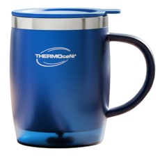 THERMOcafe 凱菲 不銹鋼隔溫杯, 海洋藍, 350ml, 1個