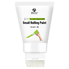 阿詩樂 滾輪快速牆面修補/補牆膏/修補刷/小滾刷, 100g, 1條, 白色