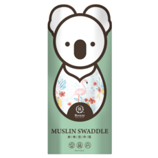 Roaze 柔仕 紗布包巾毯, 熱帶火鶴
