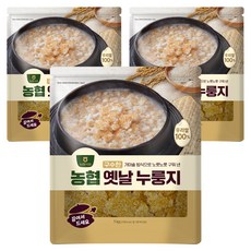농협식품 구수한 옛날 누룽지, 1kg, 3개