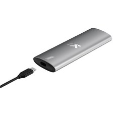 KTnet 廣鐸 M.2 SSD NVME SATA雙協議鋁合金外接盒 USB 3.2 Gen2 10Gbps, EM600, 1個