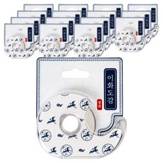 신일 국립박물관 선별 굿즈 대용량 문구테이프 18mm x 30m, 백자, 16개