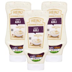 하인즈 굿 아이올리 갈릭 마요네즈, 500ml, 3개