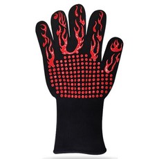 BangJiaShi 幫家適 耐高溫手套, 紅色火焰款, 1個