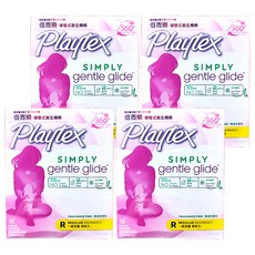 美國 Playtex 導管式衛生棉條, 一般流量, 16支, 4盒