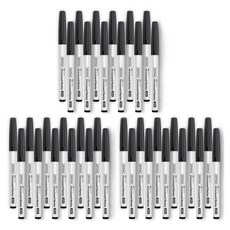 펜맥스 세필 보드마카, 검정, 60개