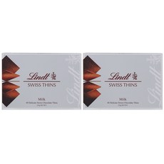 Lindt 瑞士蓮 薄片牛奶巧克力, 2盒, 125g